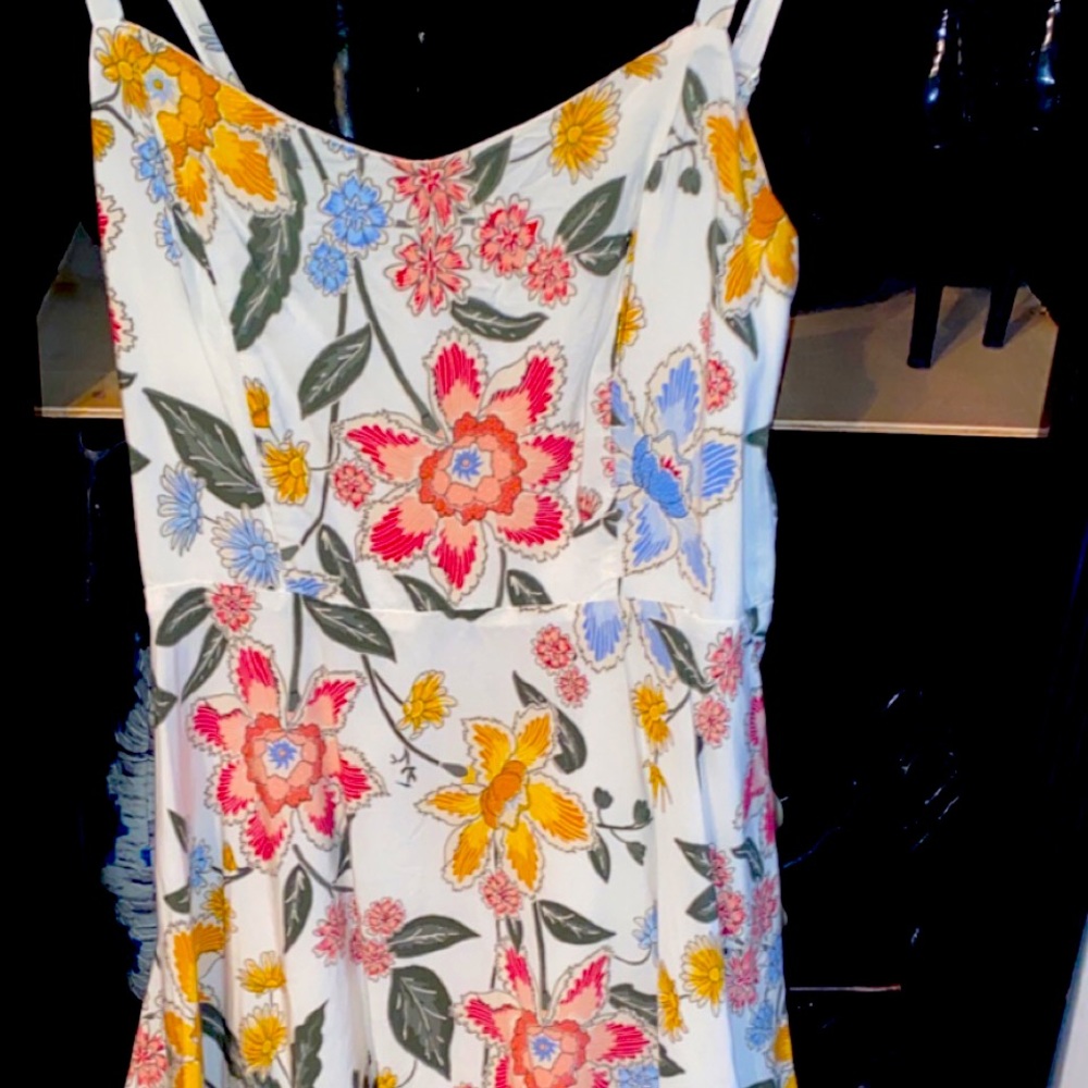 Flower dress for the summer